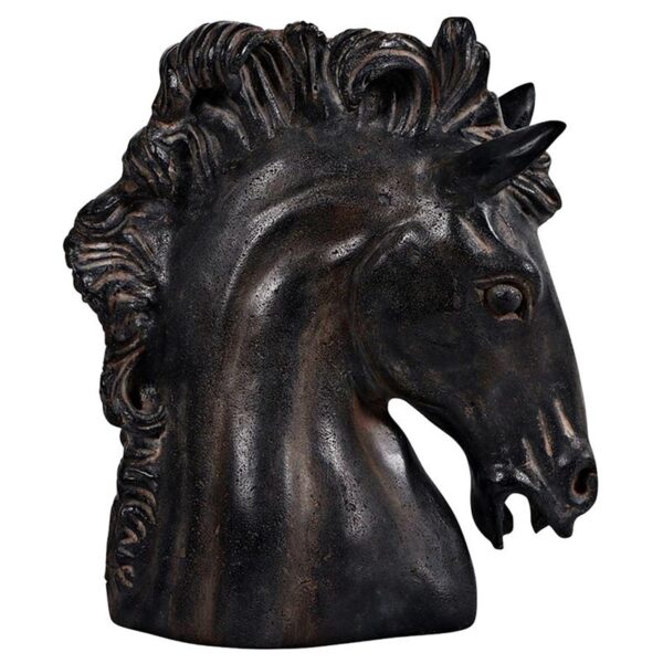 Design Toscano NE20501 16 Inch Magnificent Stallion Horse Head Bust