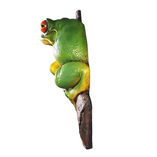 Design Toscano NE20602 36 Inch Red-Eyed Tree Frog Statue