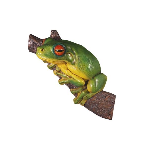 Design Toscano NE20602 36 Inch Red-Eyed Tree Frog Statue