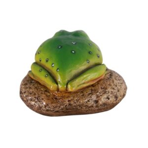 Design Toscano NE20603 6 Inch Toad on Rock Statue