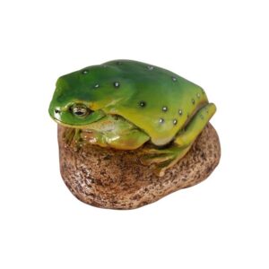 Design Toscano NE20603 6 Inch Toad on Rock Statue