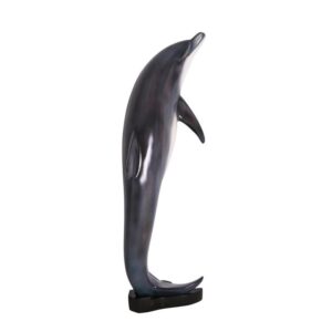 Design Toscano NE20610 19 Inch Medium Leaping Sea Dolphin Statue