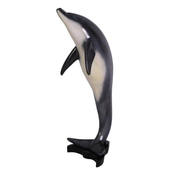 Design Toscano NE20610 19 Inch Medium Leaping Sea Dolphin Statue