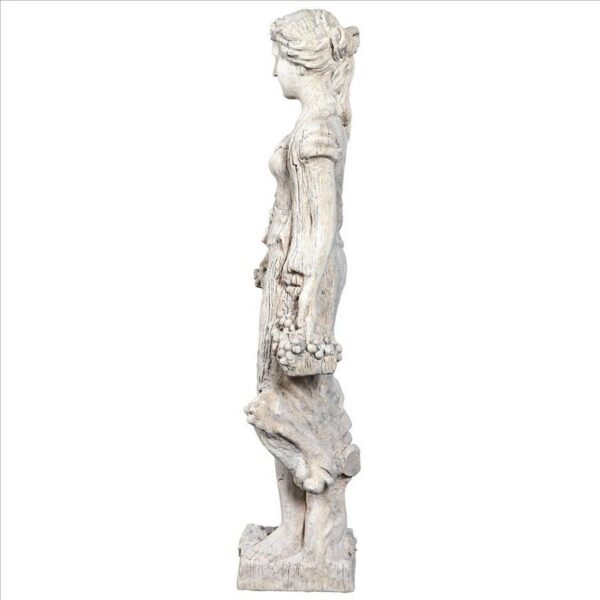 Design Toscano NE210132 20 Inch Flora Goddess of Flowering Plants Statue