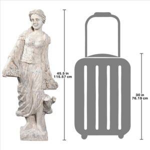 Design Toscano NE210132 20 Inch Flora Goddess of Flowering Plants Statue