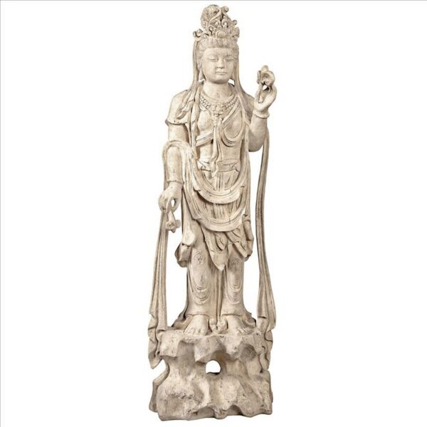 Design Toscano NE210138 17 Inch The Asian Goddess Guan Yin Garden Statue