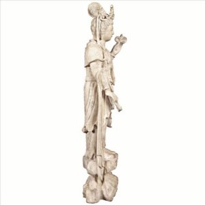 Design Toscano NE210138 17 Inch The Asian Goddess Guan Yin Garden Statue