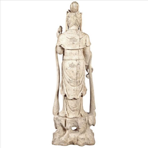 Design Toscano NE210138 17 Inch The Asian Goddess Guan Yin Garden Statue