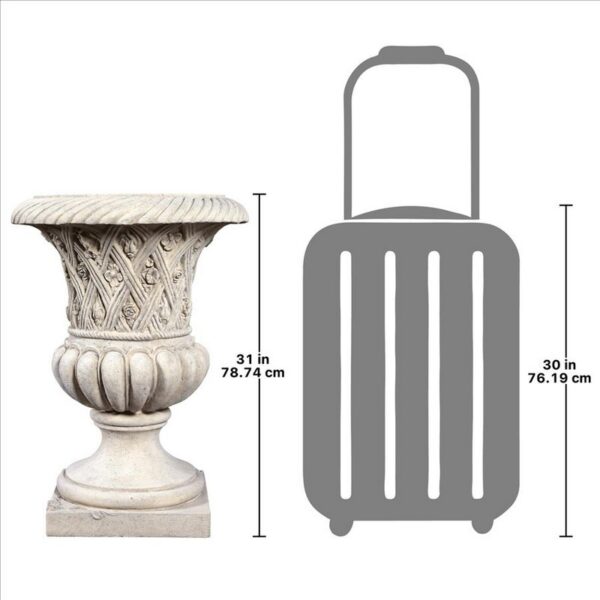 Design Toscano NE210142 23 Inch Hampton Court Tudor Garden Urn