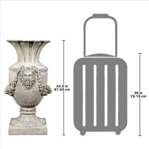 Design Toscano NE210151 18 1/2 Inch Greek Pan of Olympus Garden Urn