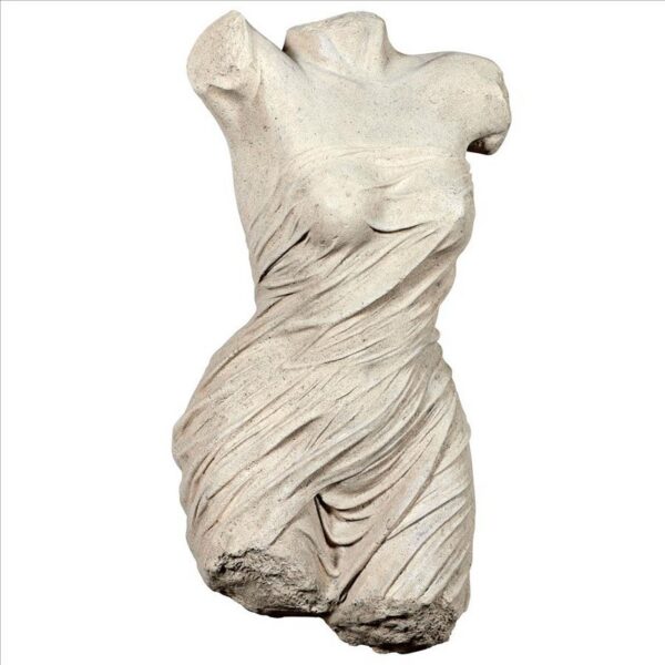 Design Toscano NE210180 17 Inch Torso Draped Goddess Wall Sculpture