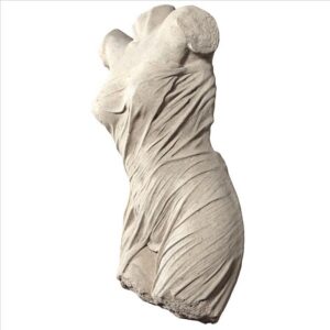 Design Toscano NE210180 17 Inch Torso Draped Goddess Wall Sculpture