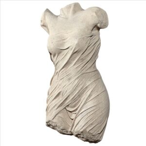 Design Toscano NE210180 17 Inch Torso Draped Goddess Wall Sculpture