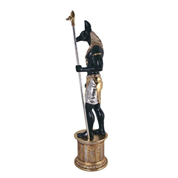 Design Toscano NE23262 25 Inch Egyptian Grand Ruler Anubis with Mount