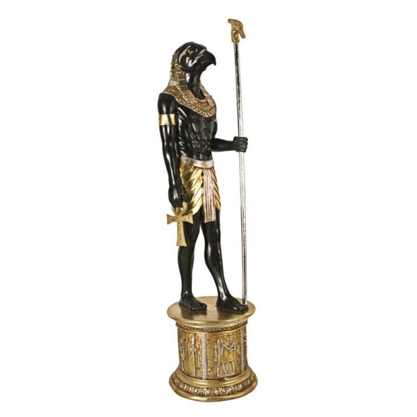 Design Toscano NE23462 26 1/2 Inch Egyptian Grand Ruler Horus with Mount