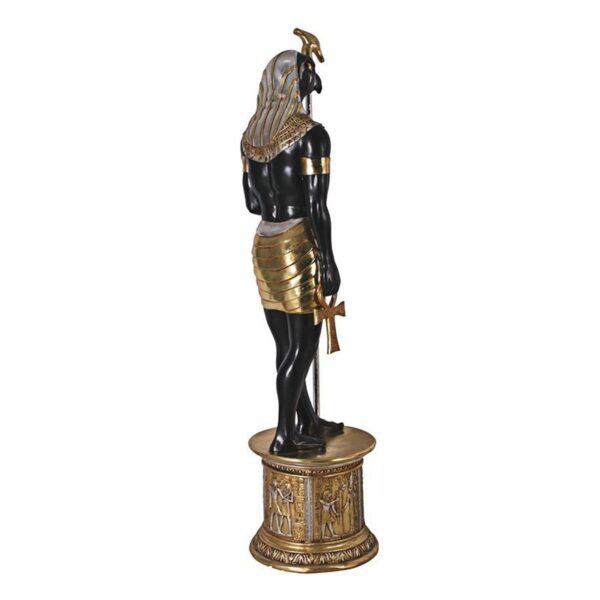 Design Toscano NE23462 26 1/2 Inch Egyptian Grand Ruler Horus with Mount