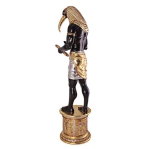 Design Toscano NE23862 26 1/2 Inch Egyptian Grand Ruler Thoth with Mount