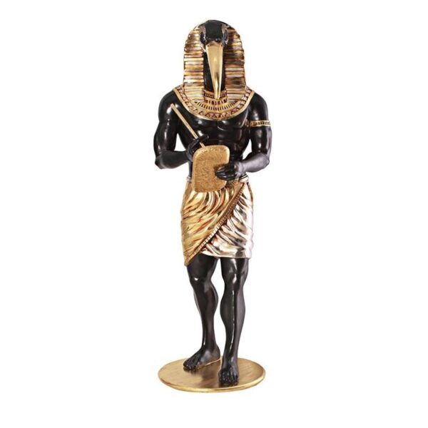 Design Toscano NE238672 26 1/2 Inch Egyptian Grand Ruler Thoth without Mount