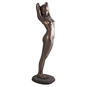 Design Toscano NE303262 23 Inch Life Size Goddess Harmonia - Bronze