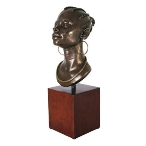 Design Toscano NE30410 11 1/2 Inch African Negresse Princess Bust