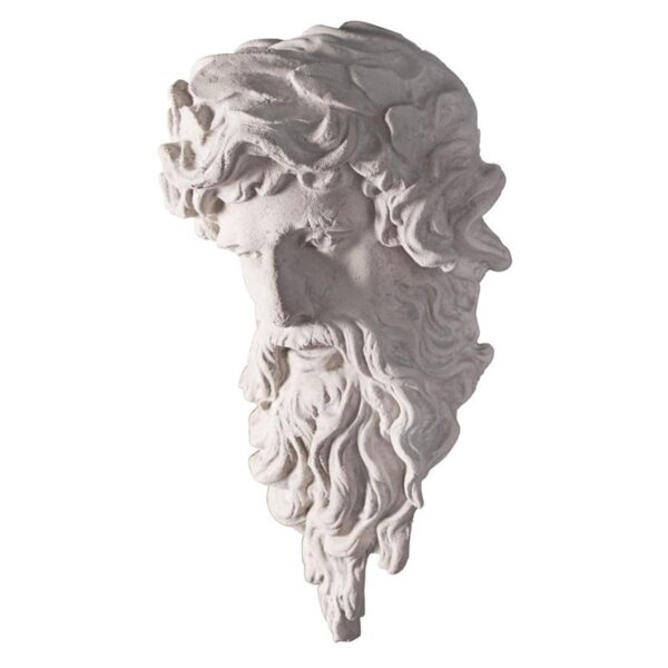 Design Toscano NE30607 9 1/2 Inch Greek God Poseidon Plaque