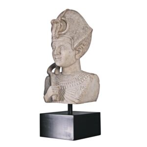 Design Toscano NE30713 11 Inch Egyptian Ramses Bust on Museum Mount