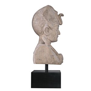 Design Toscano NE30713 11 Inch Egyptian Ramses Bust on Museum Mount