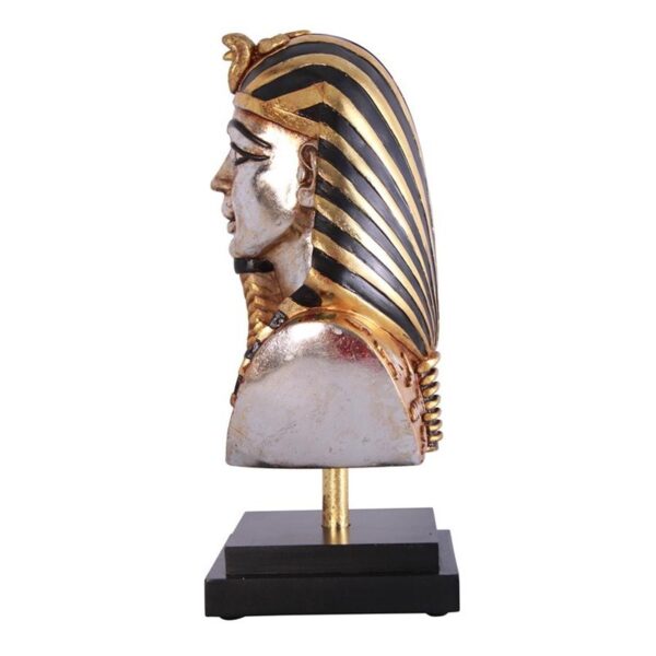 Design Toscano NE438821 9 1/2 Inch Egyptian King Tutankhamen Bust on Mount