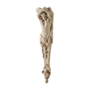 Design Toscano NE530527 15 Inch Large Grande Boulevard Female Pilaster