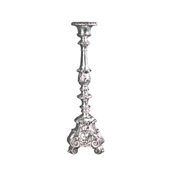 Design Toscano NE60301 12 1/2 Inch Grande Scroll Footed Candlestick