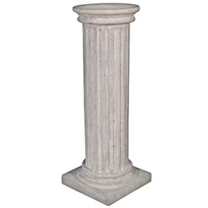 Design Toscano NE60405 Large Greek Fluted Plinth