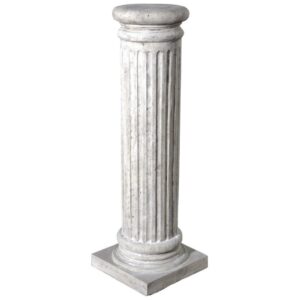 Design Toscano NE60509 12 Inch Medium Greek Fluted Plinth