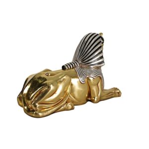 Design Toscano NE74547 78 Inch Grand Gilded Egyptian Sphinx