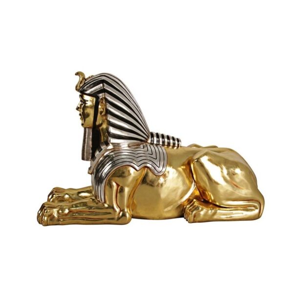 Design Toscano NE74547 78 Inch Grand Gilded Egyptian Sphinx