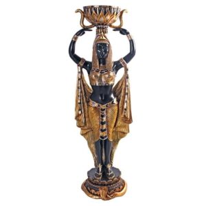 Design Toscano NE75334 18 1/2 Inch Cleopatras Nubian Maiden with Urn