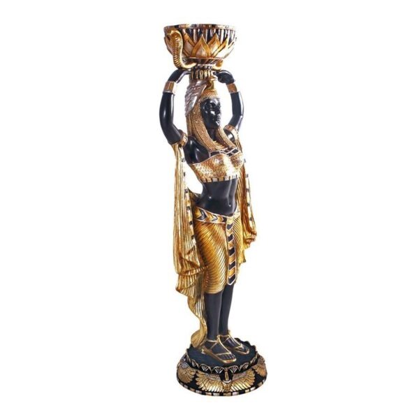 Design Toscano NE75343 26 Inch Grand Scale Nubian Maiden with Urn