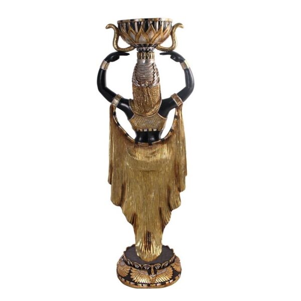 Design Toscano NE75343 26 Inch Grand Scale Nubian Maiden with Urn