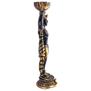 Design Toscano NE75364 23 Inch Cleopatras Nubian Guard with Urn