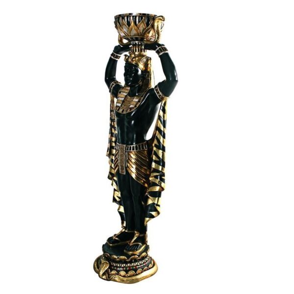 Design Toscano NE75364 23 Inch Cleopatras Nubian Guard with Urn