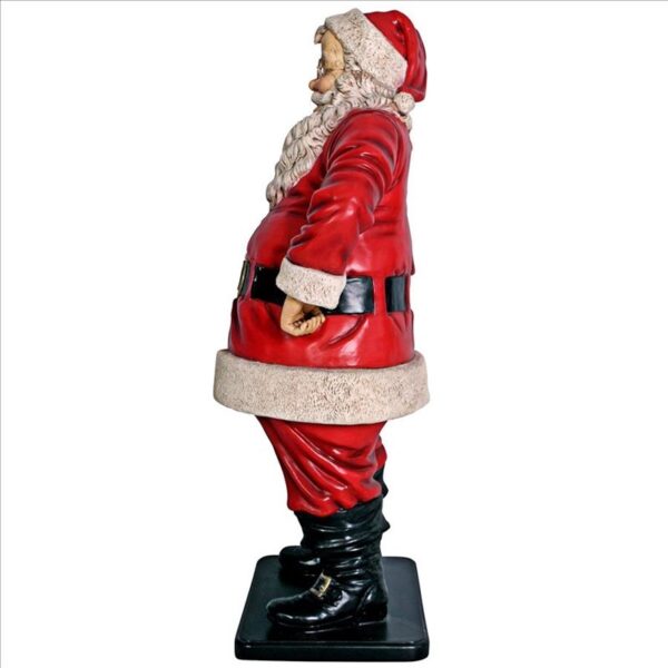 Design Toscano NE80088 27 Inch Large Jolly Santa Claus Statue