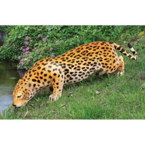 Design Toscano NE80110 53 Inch Prowling Spotted Jaguar Statue