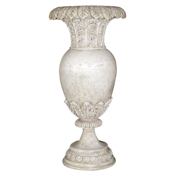 Design Toscano NE80171 12 Inch Versailles Floral Oviform Urn