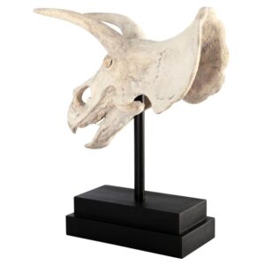 Design Toscano NE867039 10 1/2 Inch Triceratops Dinosaur Skull on Mount