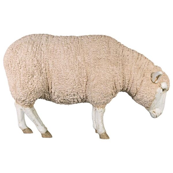 Design Toscano NE867046 14 1/2 Inch Merino Ewe with Head Down