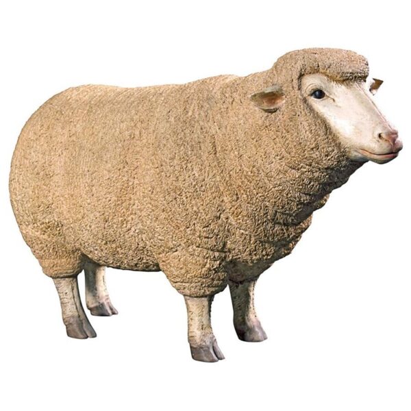 Design Toscano NE867047 16 Inch Merino Ewe with Head Up