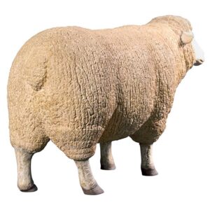 Design Toscano NE867047 16 Inch Merino Ewe with Head Up