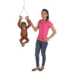 Design Toscano NE867215 13 Inch Pongo the Hanging Baby Orangutan