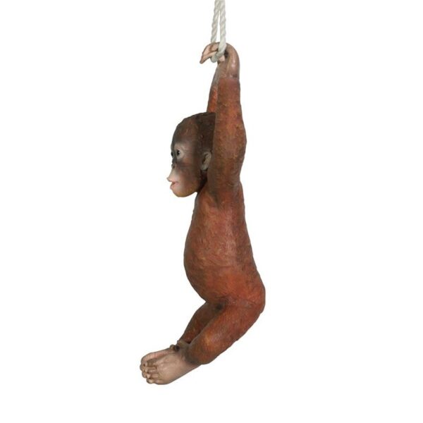 Design Toscano NE867215 13 Inch Pongo the Hanging Baby Orangutan