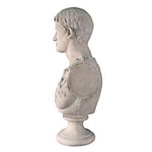 Design Toscano NE86795 20 Inch Augustus Caesar Bust