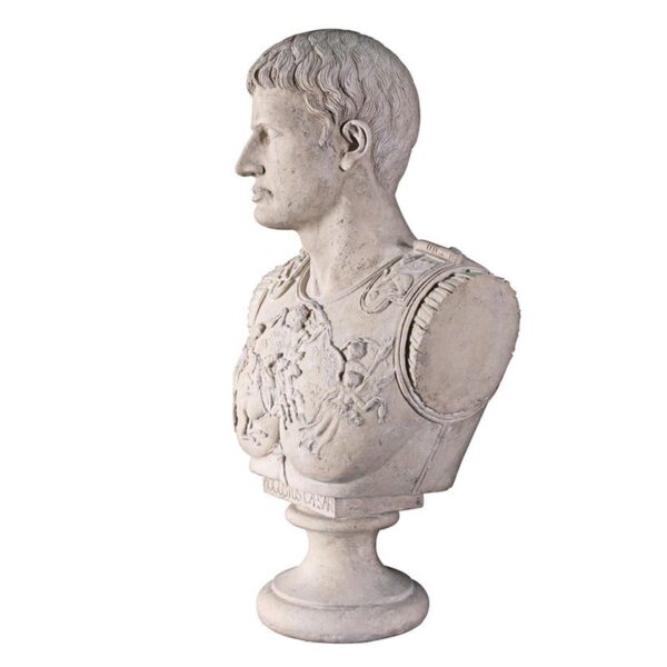 Design Toscano NE86795 20 Inch Augustus Caesar Bust